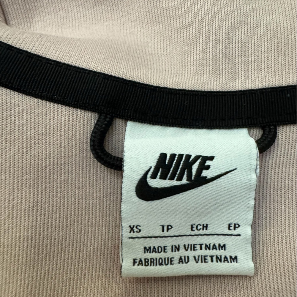 Nike Tech Fleece Full Zip Hoodie Jacket Women's XS Dusty Pink - Picture 11 of 12